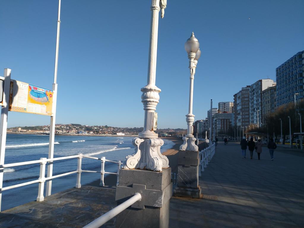 Iradri, Apartamento Playa Gijón Eksteriør billede
