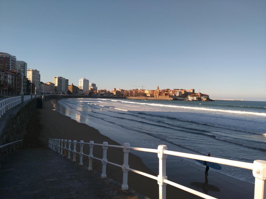 Iradri, Apartamento Playa Gijón Eksteriør billede