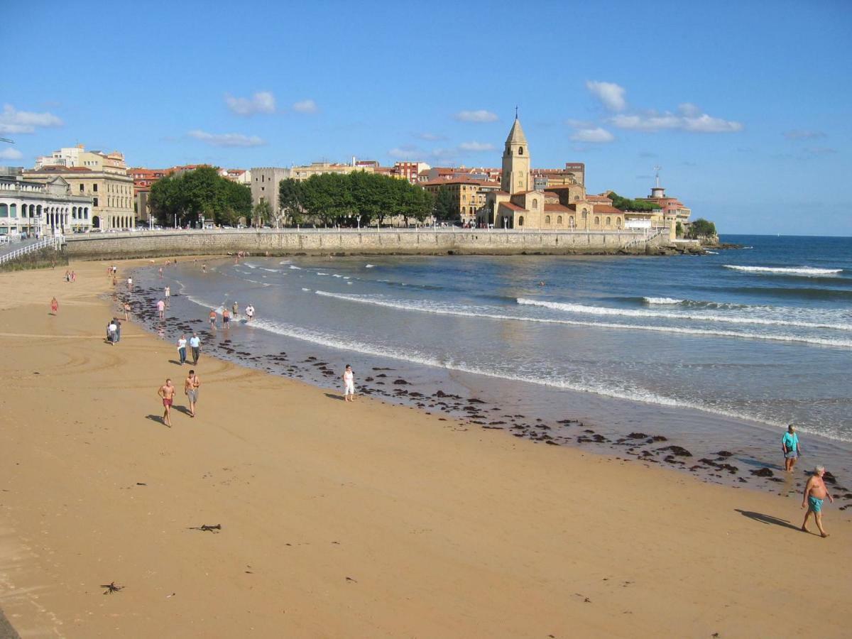Iradri, Apartamento Playa Gijón Eksteriør billede
